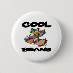 Chapa Redonda De 5 Cm Frijoles Cool
