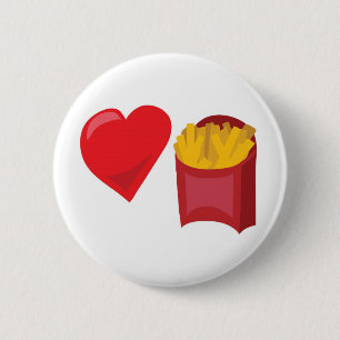 Chapa Redonda De 5 Cm ¡Fritadas del amor!  Personalizable: