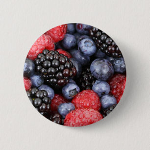 Chapa Redonda De 5 Cm Frutas forestales