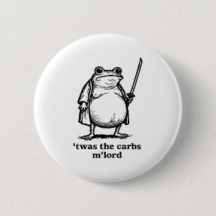 Chapa Redonda De 5 Cm Fue El Tismo Mlord Medieval Knight Fat Samurai Fr