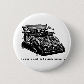 Chapa Redonda De 5 Cm Fue una noche oscura y tormentosa