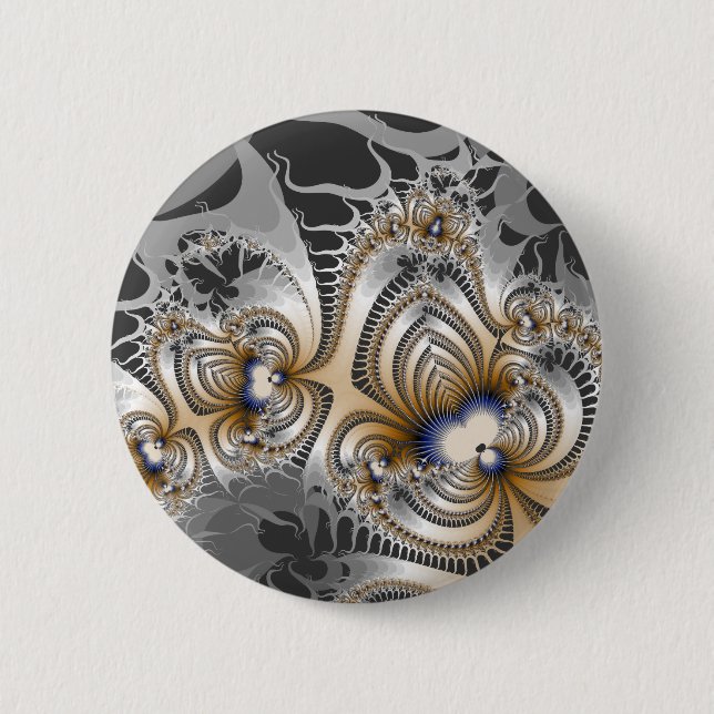 Chapa Redonda De 5 Cm Fuego tribal (Anverso)