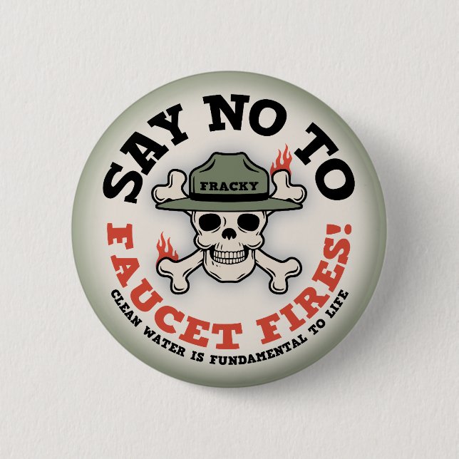 Chapa Redonda De 5 Cm Fuegos del grifo (Anverso)