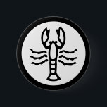 Chapa Redonda De 5 Cm Fuente Zodiac: CÁNCER   tus colores e ideas<br><div class="desc">Ideas divertidas y bonitos de EDDA Froehlich / EDDArt | Se personaliza fácilmente para tu ocasión añadiendo tus propios símbolos, fondos, detalles de texto, estilo de fuente, tamaño de fuente y color. | Para otras ideas, diseños y productos, no dude en ponerse en contacto conmigo: contact@eddart.de o ver aquí: www.zazzle.com/eddartshop*...</div>