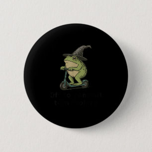 Chapa Redonda De 5 Cm Fuera Para Cometer A Tom Foolery Frog, Funny Whims