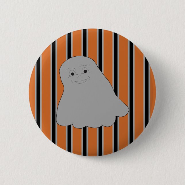 Chapa Redonda De 5 Cm Fun and Fancy Halloween Ghosts (Anverso)