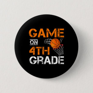 Chapa Redonda De 5 Cm Fun Games On Cuarto Grado Basketball First Day Of