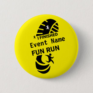 Chapa Redonda De 5 Cm Fun Run Event Cause Charity Promotion Prix 6 Cm R