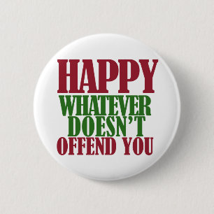 Chapa Redonda De 5 Cm Funerosa Felices Fiestas Feliz Navidad