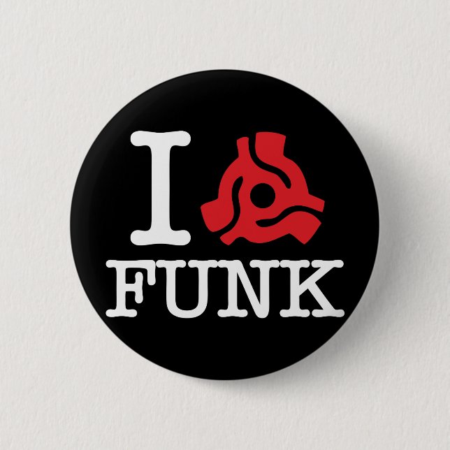 Chapa Redonda De 5 Cm Funk adaptador I 45 (Anverso)