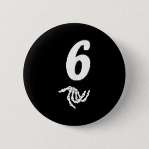 Chapa Redonda De 5 Cm Funny 67 Six Seven Meme Pareja Matando Halloween