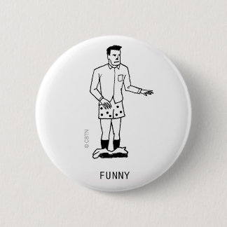 Chapa Redonda De 5 Cm Funny - BUTTON