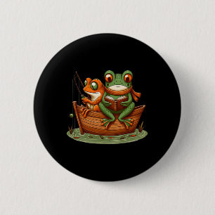Chapa Redonda De 5 Cm Funny Frog Toshing Vintage Clic Book Toad Lov