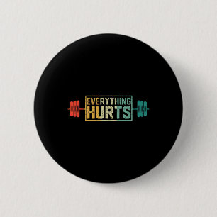 Chapa Redonda De 5 Cm Funny Gym Workout Atlete Personal Training Every