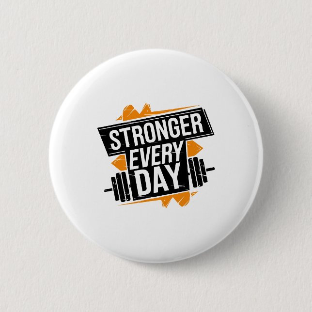 Chapa Redonda De 5 Cm Funny Gym Workout Fitness Bodybuilding Sports Weig (Anverso)