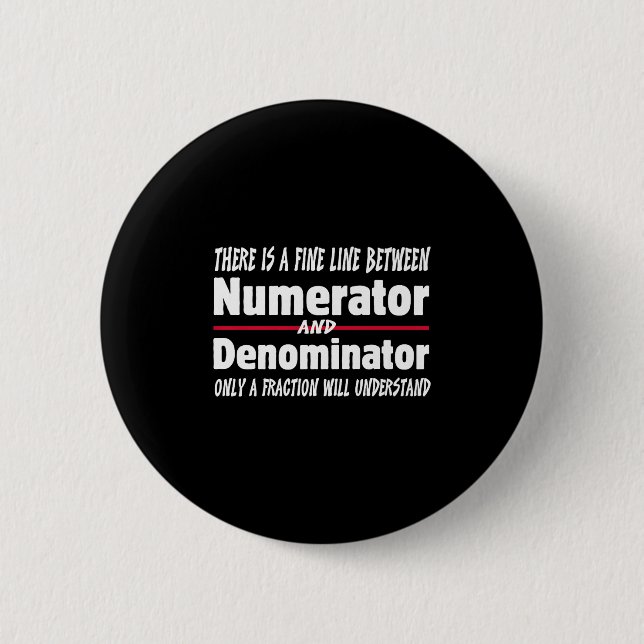 Chapa Redonda De 5 Cm Funny Math Teacher Joke Men Women Fun Student Quot (Anverso)