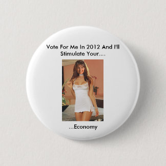 Chapa Redonda De 5 Cm Funny Palin 2012 Button T Camisetas (Anti Obama)