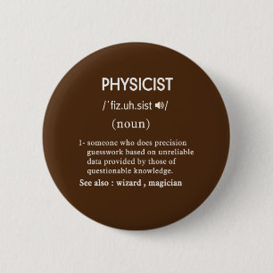 Chapa Redonda De 5 Cm funny physicist definition circle