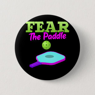 Chapa Redonda De 5 Cm Funny Pickleball Sport Lover Paddle