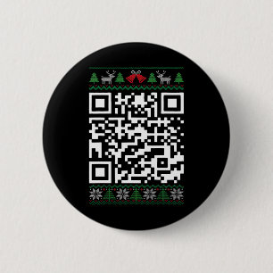 Chapa Redonda De 5 Cm Funny Qr Presidente Trump Bailando Código Fea Suda