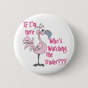 Chapa Redonda De 5 Cm Funny Trailer Park Shirt