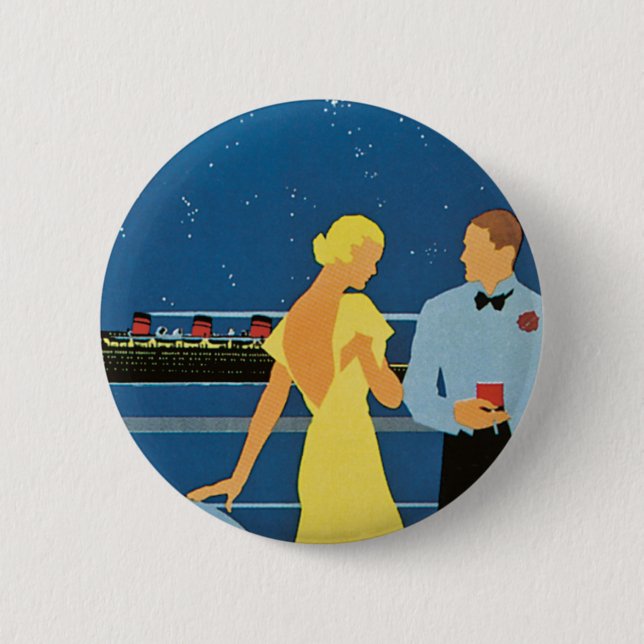 Chapa Redonda De 5 Cm Furia ~ Reina de las Bermudas (Anverso)