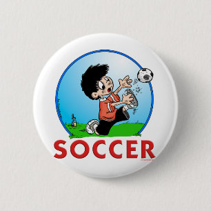 Chapa Redonda De 5 Cm Fútbol