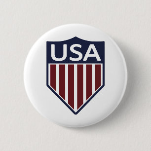 Chapa Redonda De 5 Cm Fútbol 1950 de los E.E.U.U.