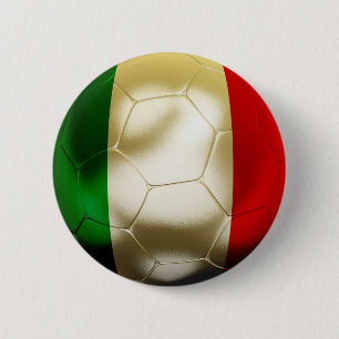 Chapa Redonda De 5 Cm Fútbol de Italia