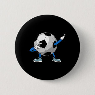 Chapa Redonda De 5 Cm Fútbol Retro Dabbing Ll Para Niños, Hombres Y Depo