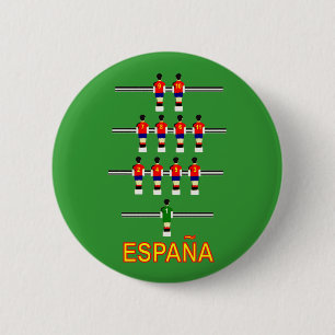 Chapa Redonda De 5 Cm Fútbol retro Foosball de 74 tablas de Espana