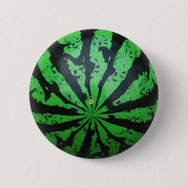 Chapa Redonda De 5 Cm Fútbol sandía / pelota de fútbol (Anverso)