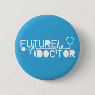 Chapa Redonda De 5 Cm Futuro médico medicina Estetoscopio