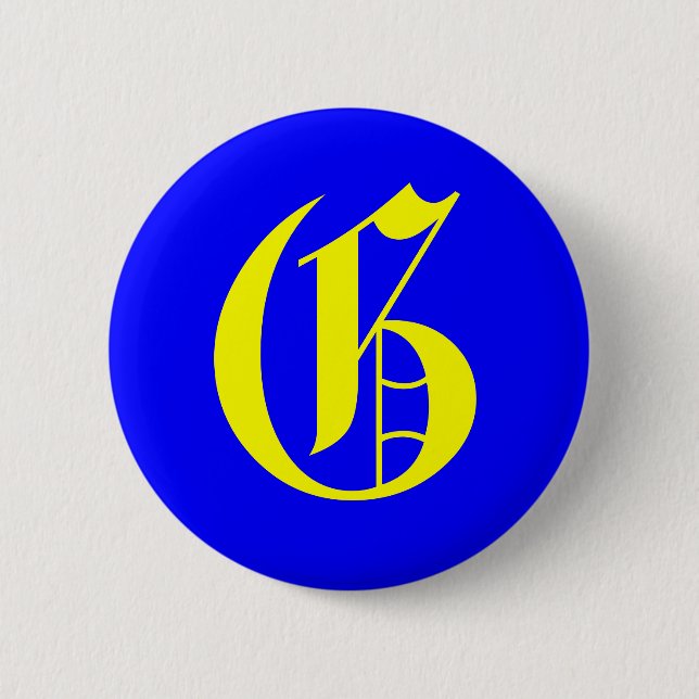 CHAPA REDONDA DE 5 CM G - ANTIGUO INGLÉS (Anverso)