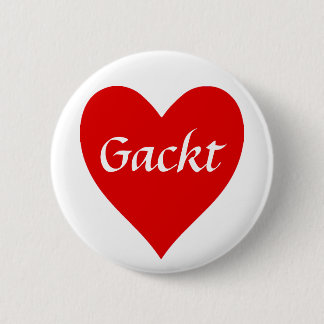 Chapa Redonda De 5 Cm Gackt