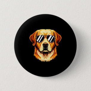Chapa Redonda De 5 Cm gafas de sol para perros labrador retriever