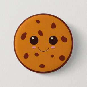 Chapa Redonda De 5 Cm Galleta elegante