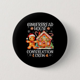 Chapa Redonda De 5 Cm Galletas de Construcción de Casa de Pan de Jengibr
