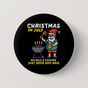 Chapa Redonda De 5 Cm Galletas De Santa Sin Leche Solo Bbq Navidad Diver