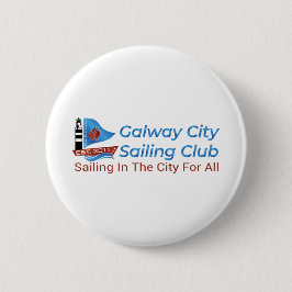 Chapa Redonda De 5 Cm Galway City Sailing Club