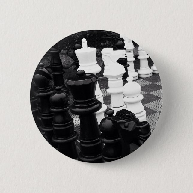 Chapa Redonda De 5 Cm Game of Chess Button (Anverso)