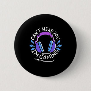 Chapa Redonda De 5 Cm Gamer que estoy jugando