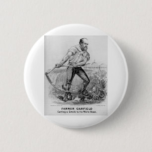Chapa Redonda De 5 Cm Garfield 1880