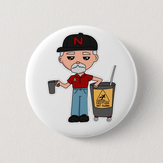 Chapa Redonda De 5 Cm Gary Pin (Anverso)