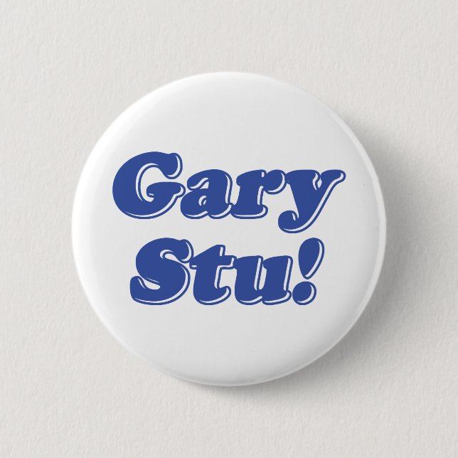 Chapa Redonda De 5 Cm ¡Gary Stu! (Anverso)