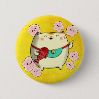 Gato maneki neko redondo