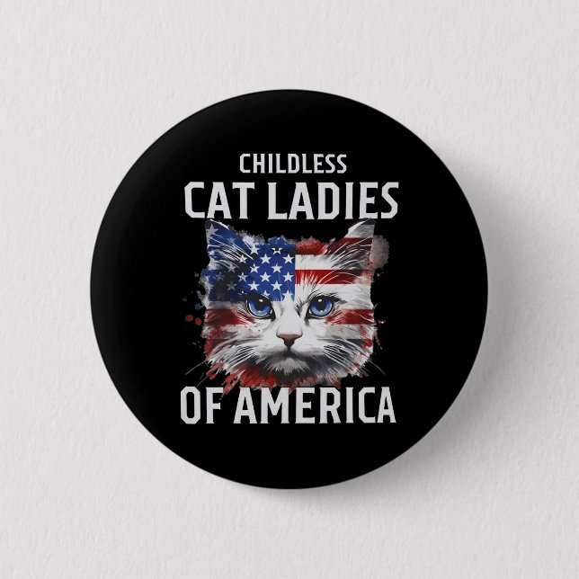 Chapa Redonda De 5 Cm Gatos contra el fascismo 1 (Anverso)