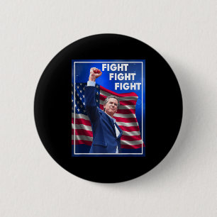 Chapa Redonda De 5 Cm Gavin Newsom Lucha Lucha Lucha, Ga divertido sarcá