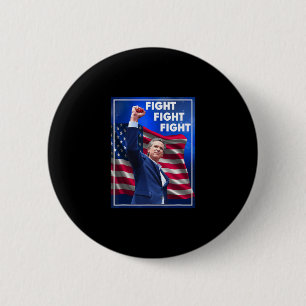 Chapa Redonda De 5 Cm Gavin Newsom trollea a Trump Guerra de Memes Lucha
