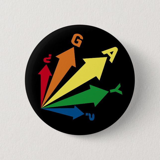 Chapa Redonda De 5 Cm ¿gay? (Anverso)